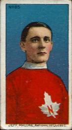 1910 Imperial Tobacco Lacrosse Color (C60) #85 Jeff Malone Front